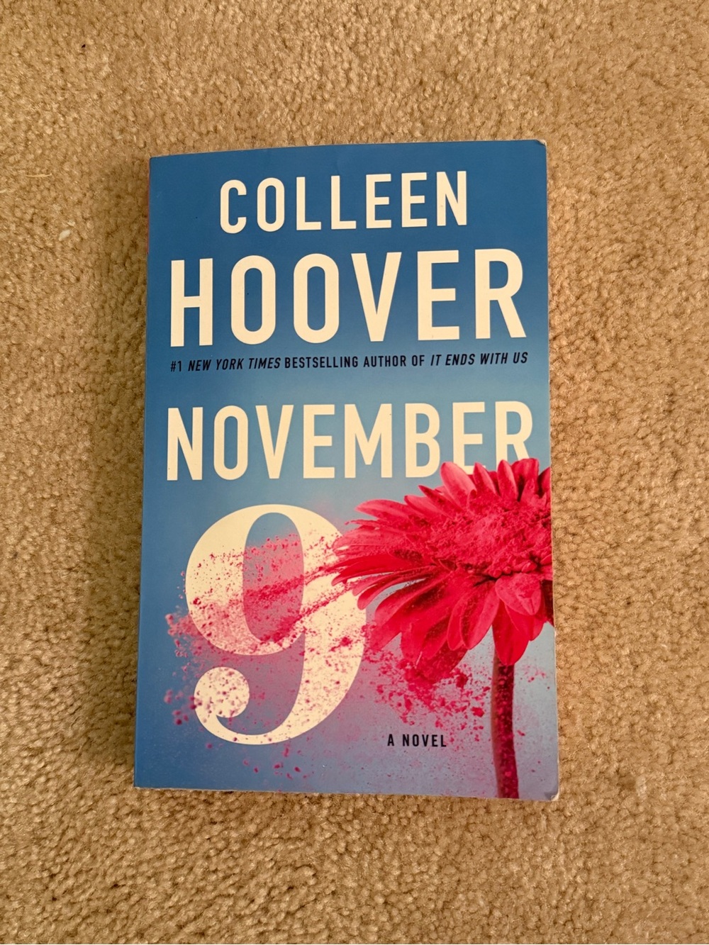 Colleen Hoover "November 9" Paperback